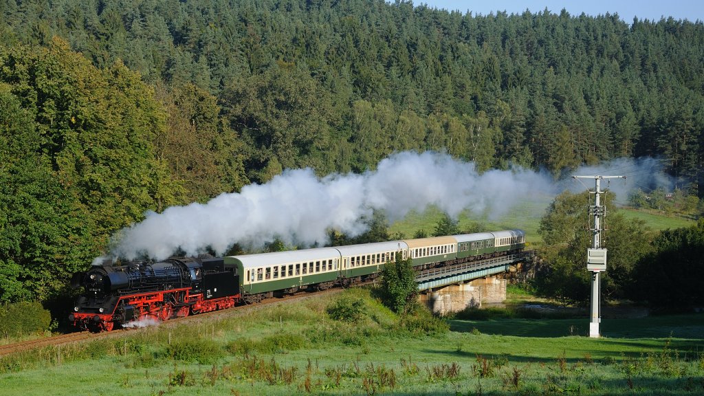 Elstertalexpress am 11.09.2010 in Neumhle