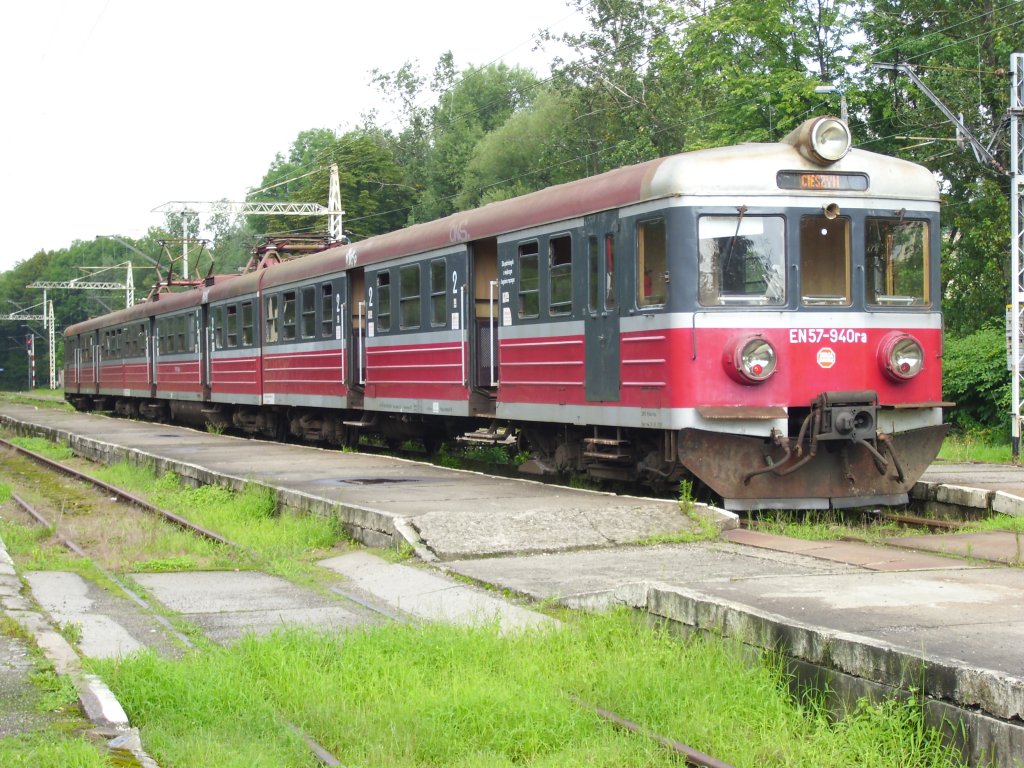 EN57 940 in Cieszyn.