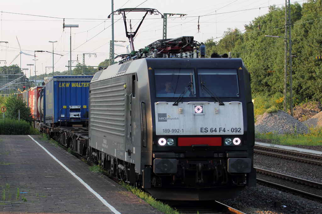 ES 64 F4-092 in Recklinghausen 8.7.2013