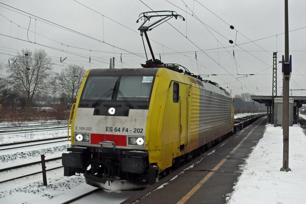 ES64F4-202 in Oberhausen Osterfeld-Sd 11.1.2010