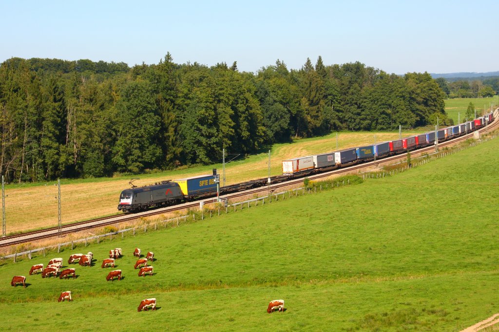 ES64U2-029 von TXL auf dem Weg nach Rosenheim ... - 09/09/2012