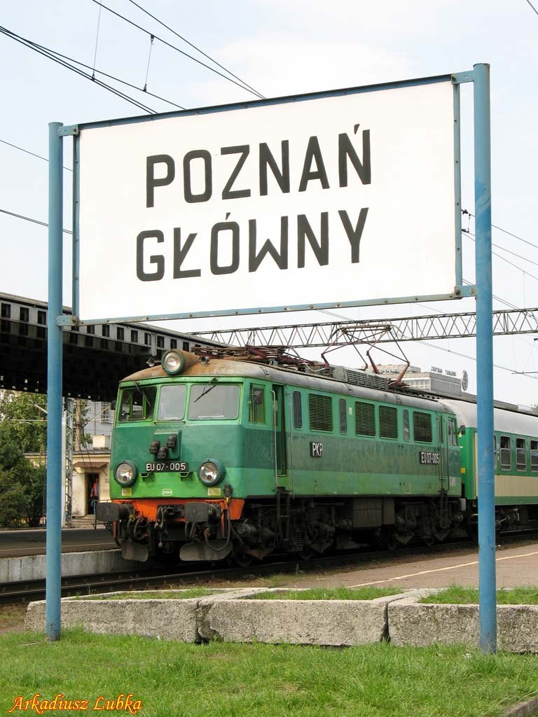 EU07-005, Poznań Głwny, 30.07.2009