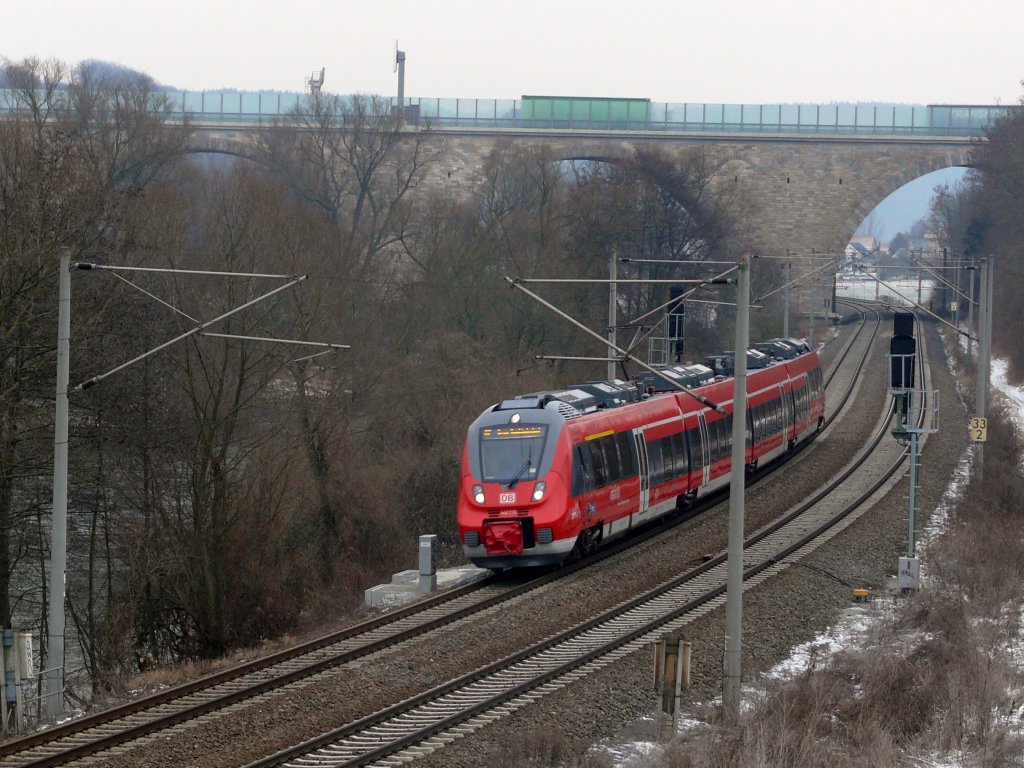 Franken-Thringen-Express bei Gschwitz