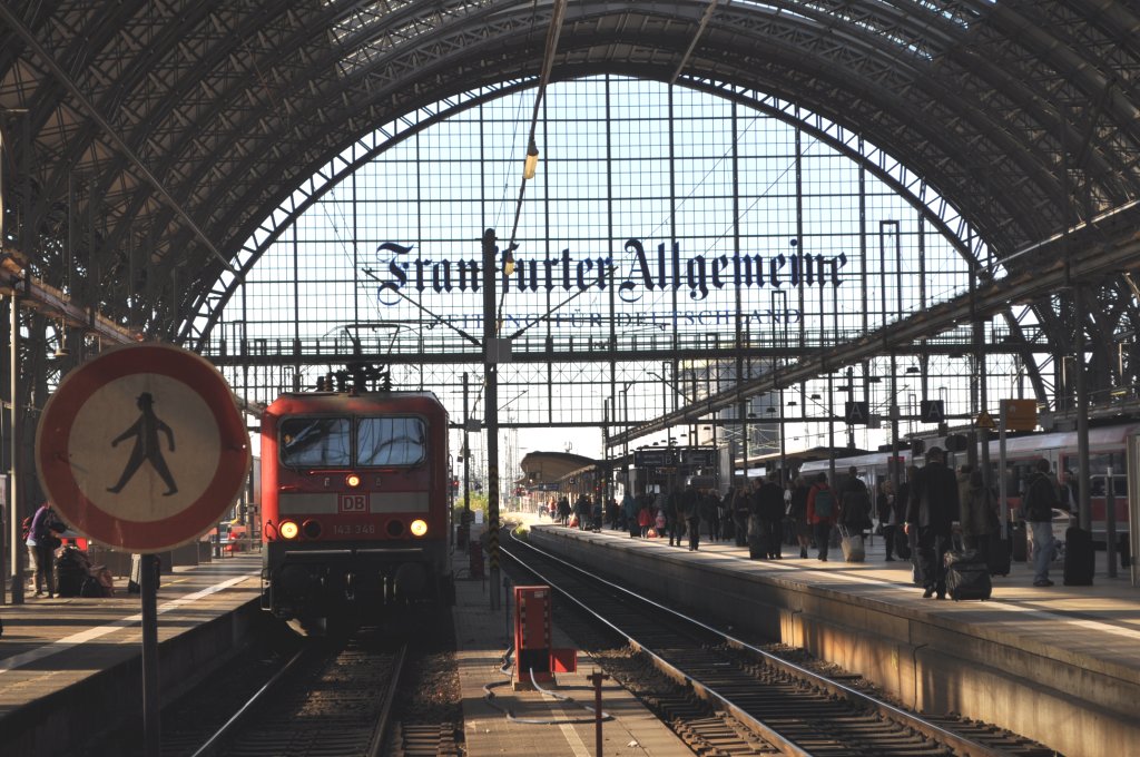 Frankfurt Hbf am 09.10.2010