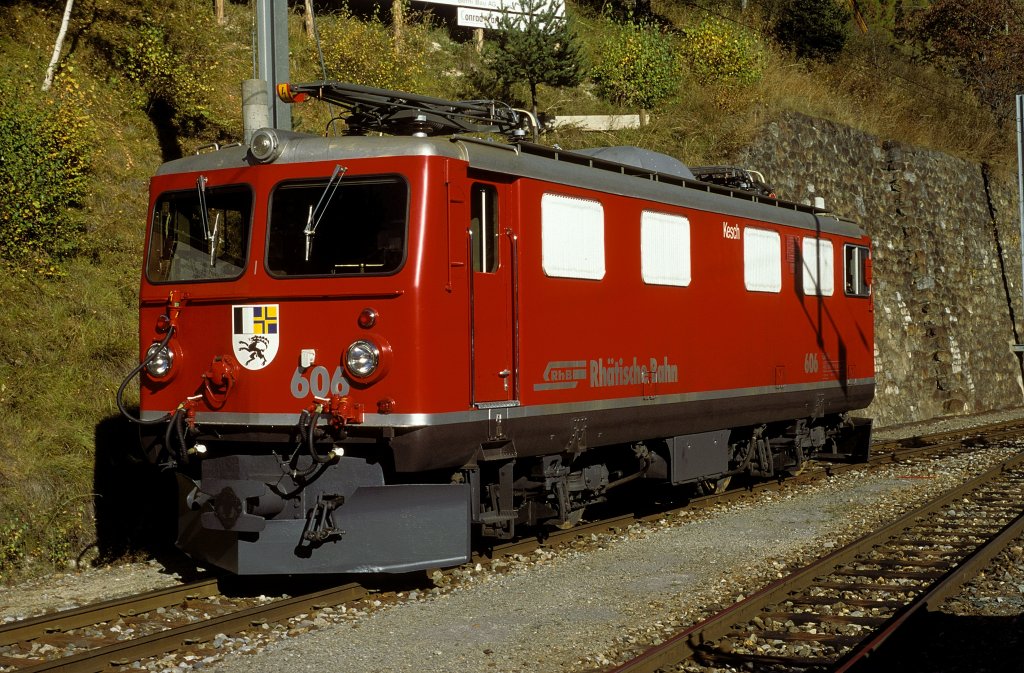 Ge4/4I 606  Filisur  26.10.97