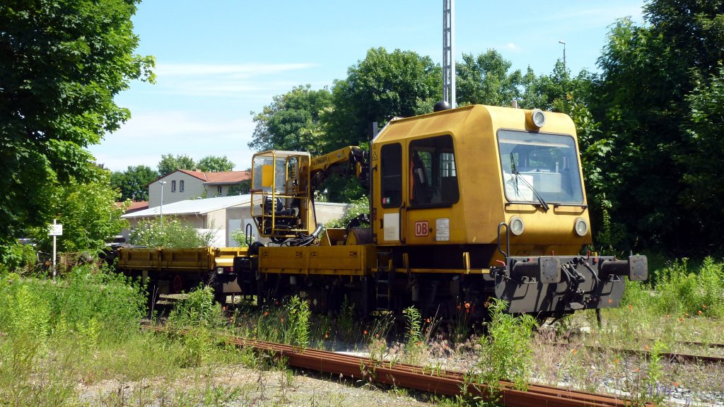 Gleiskraftwagen in Gera. Foto 15.06.13