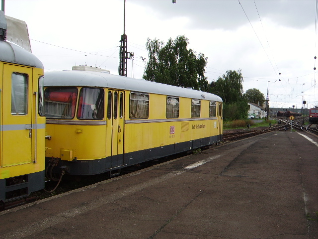 Gleismesszug in Hanau Hbf am 28.08.10