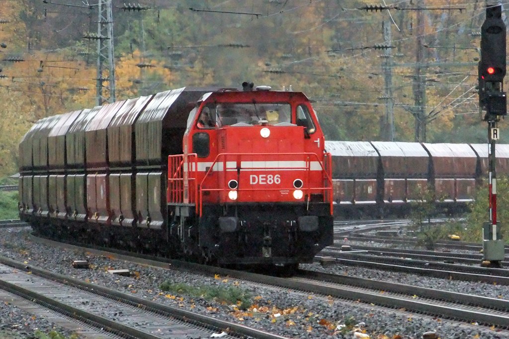 HGK DE86 in Kln-West 6.11.2010