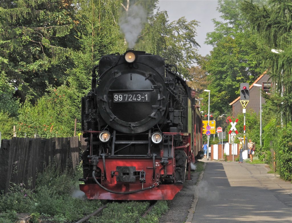 HSB 99 7243-1 am 4.8.2011 bei Werningerode.