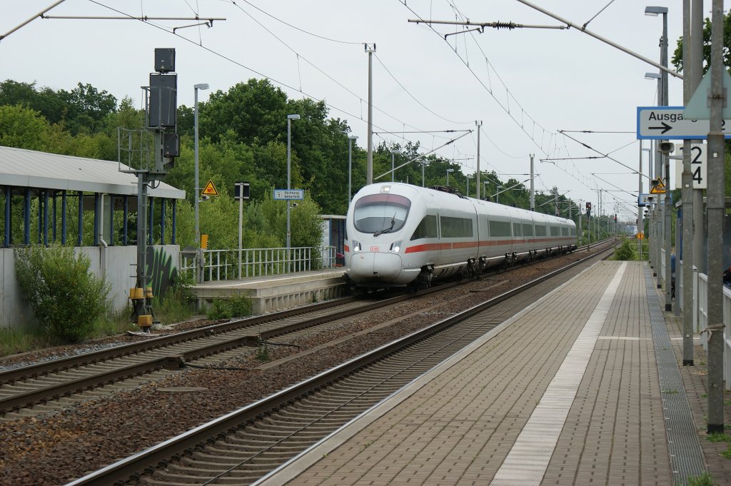 ICE-T 411 von Berlin nach Mnchen in Burgkemnitz am 19.06.2009