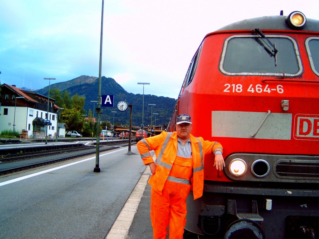 Ich Im Bahnhof Oberstdorf