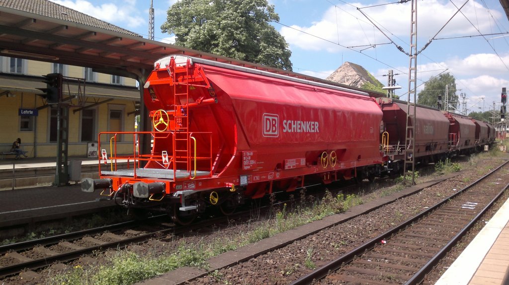 Kaliwagen am Zugschlu in Lehrte am 03.06.2011