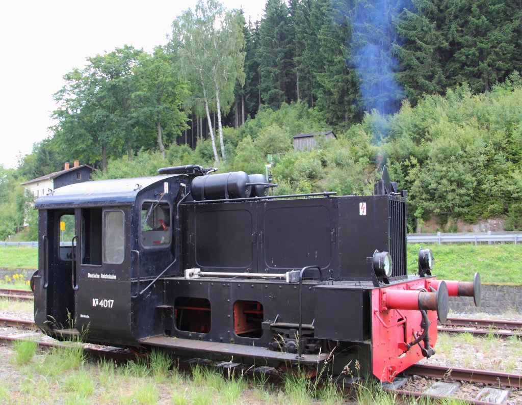 K 4017 DR in Schnheide Ost am 11.08.2012.