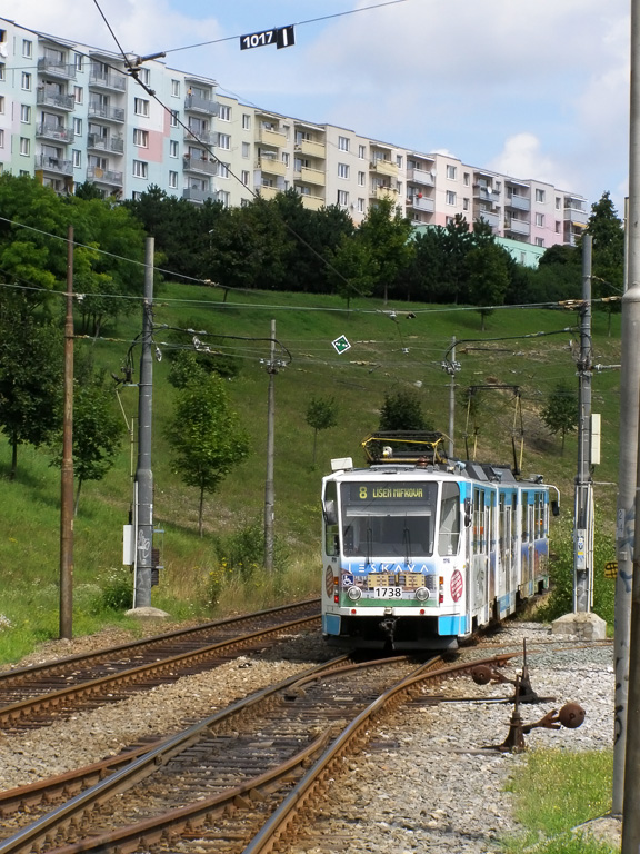 KT8D5R.N2 auf der Linie 8 - 05.08.2011 Brno