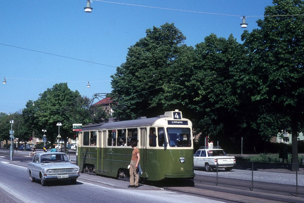 Malm ML SL 4 (Tw 71) Linngatan am 7. Juni 1971.