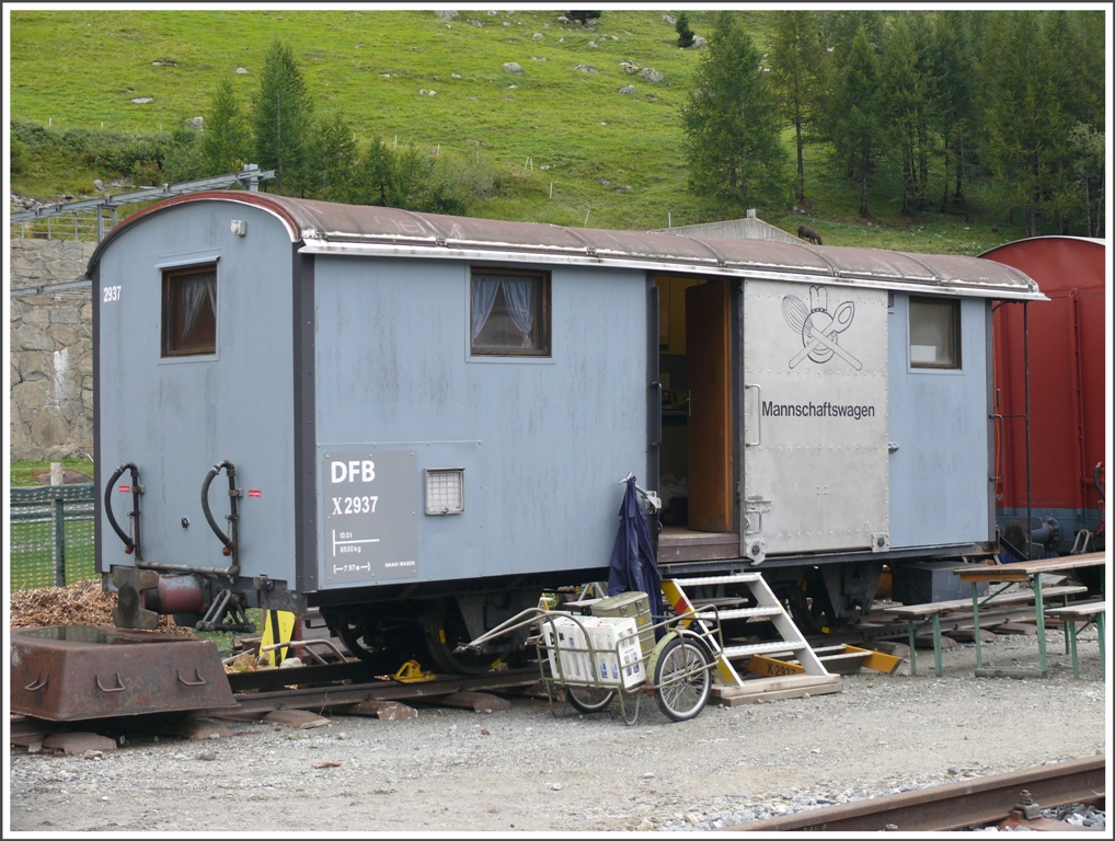 Mannschaftswagen X2937 in Oberwald. (15.08.2010)