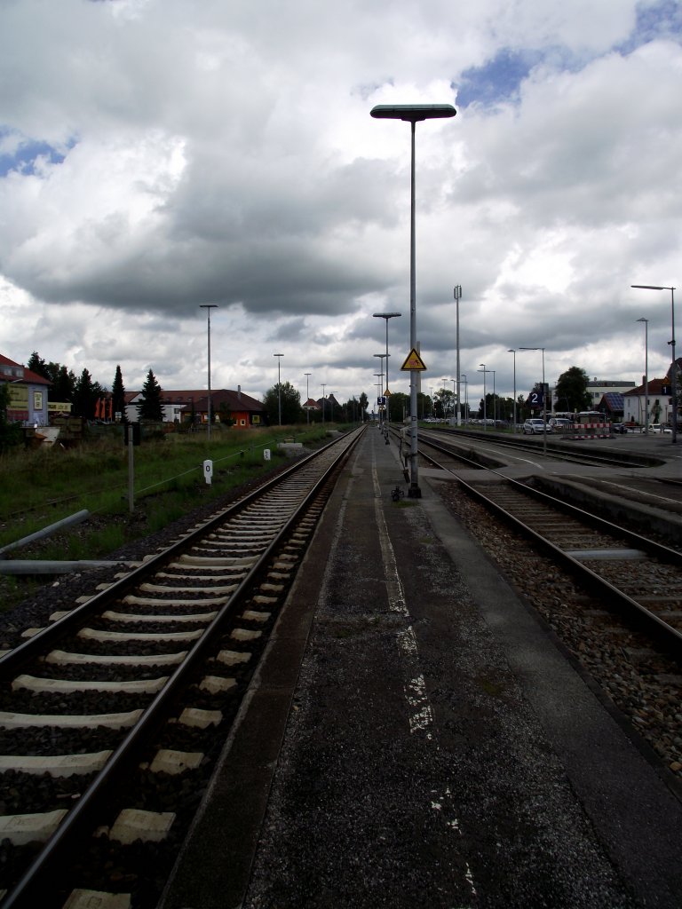 Marktoberdorf Bhf am 16.08.11 