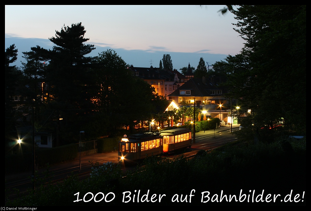 Mein 1000. Bild auf www.Bahnbilder.de zeigt die Garnitur aus Triebwagen 583 mit dem Beiwagen 797 in Dsseldorf Oberrath. Danke an alle, die diese Seite am Leben erhalten und voranbringen, vorallem aber an Thomas!