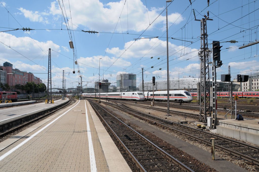 Mnchen Hbf am 25.07.10