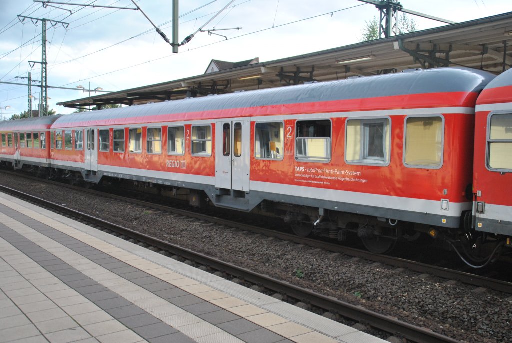 N-Wagen, mit Aufschrift,  TAPS -tuto Anti Paint System  im Lehrte am 13.03.2010.