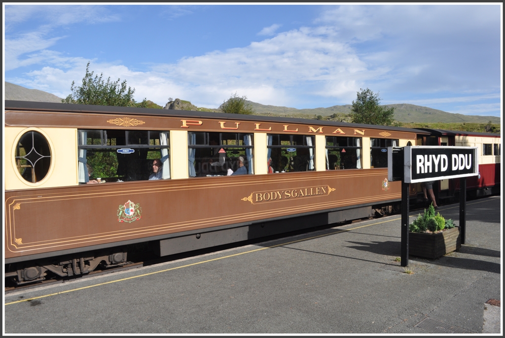 Pullman Wagen  Bodysgalen  in Rhyd Ddu. (04.09.2012)