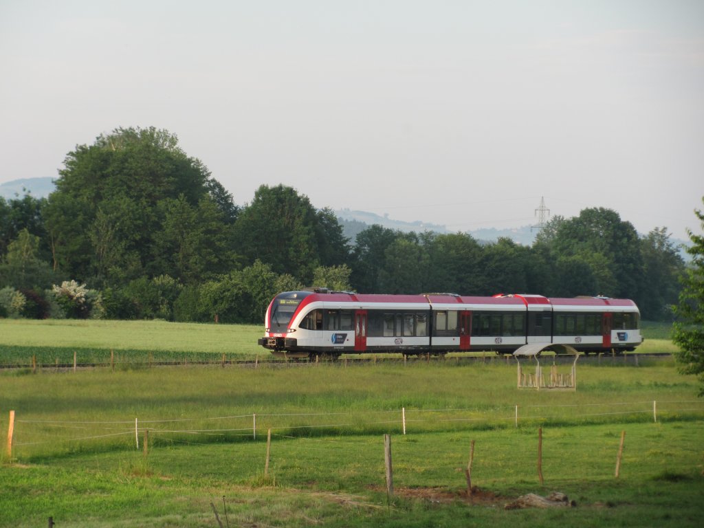 R8598 am 5. Juni 2011 kurz vor der Haltestelle St.Peter im Sulmtal