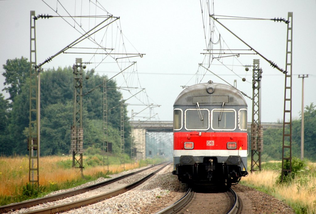 RB von Plattling nach Neumarkt i.d.Obpf. am 05.07.2010 kurz nach Plattling.