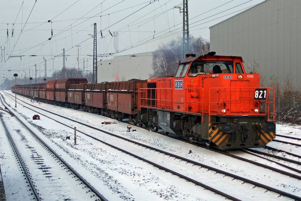 RBH 821 in Recklinghausen-Sd 3.12.2010