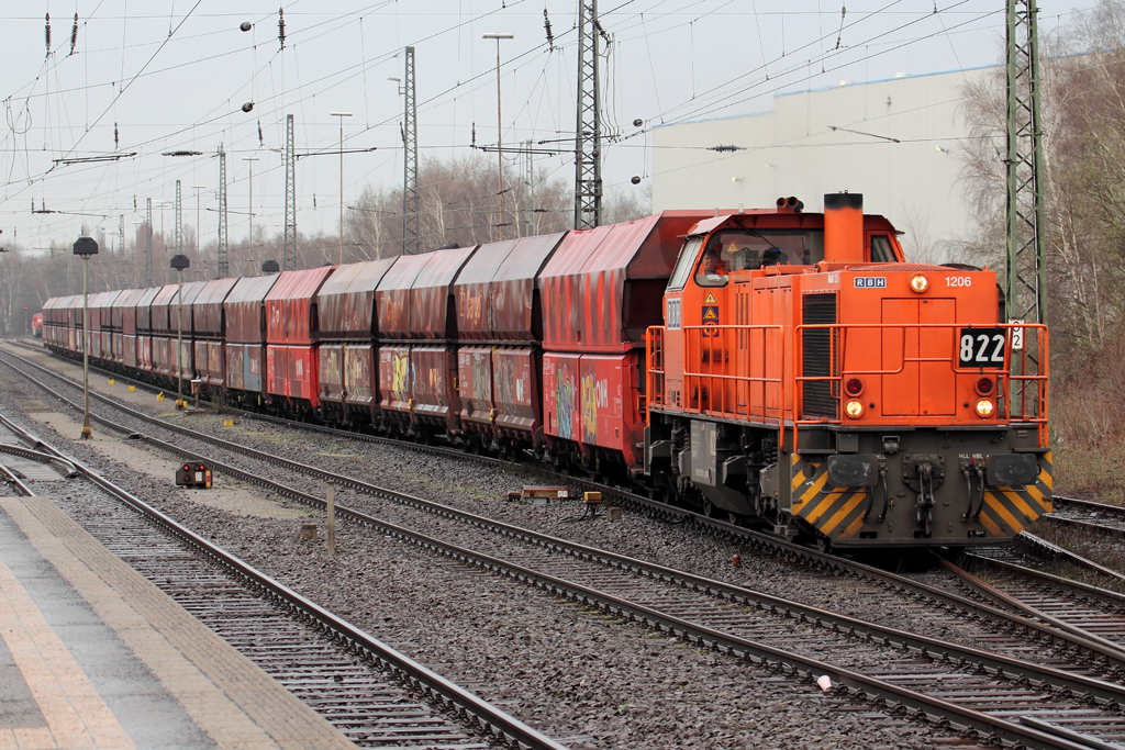 RBH 822 in Recklinghausen-Sd 15.4.2013