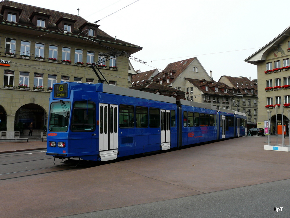 rbs - Triebwagen Be 4/10 89 in Bern am 22.10.2010

