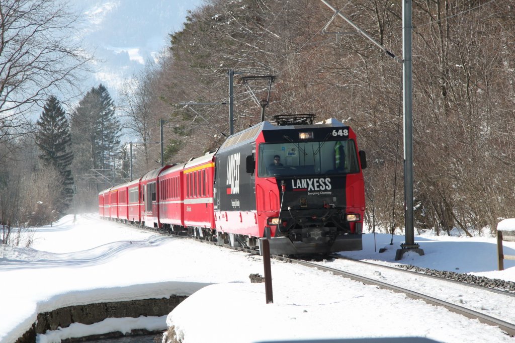 Regio nach Scuol-Tarasp zwischen Malans und Grsch.Ganda 14.02.13