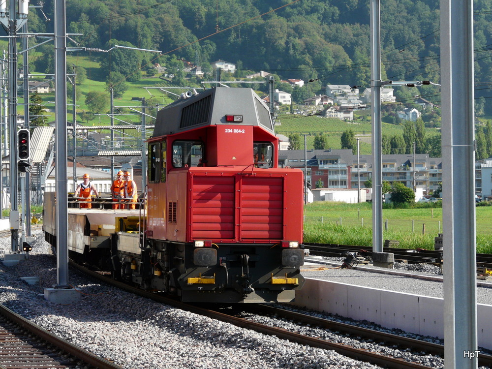 SBB - Baudienst Tm 234 084-2 im Bahnhof Sargans am 24.05.2011