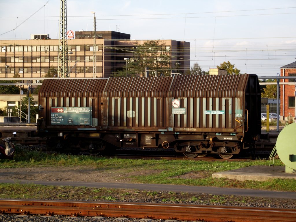 SBB Schiebewandwagen in Hanau Hbf am 23.09.11