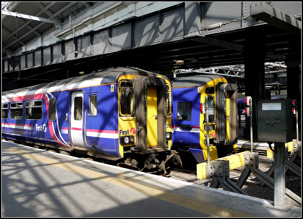 Schn(?)bunt! Edinburgh-Waverley, 14.7.2013