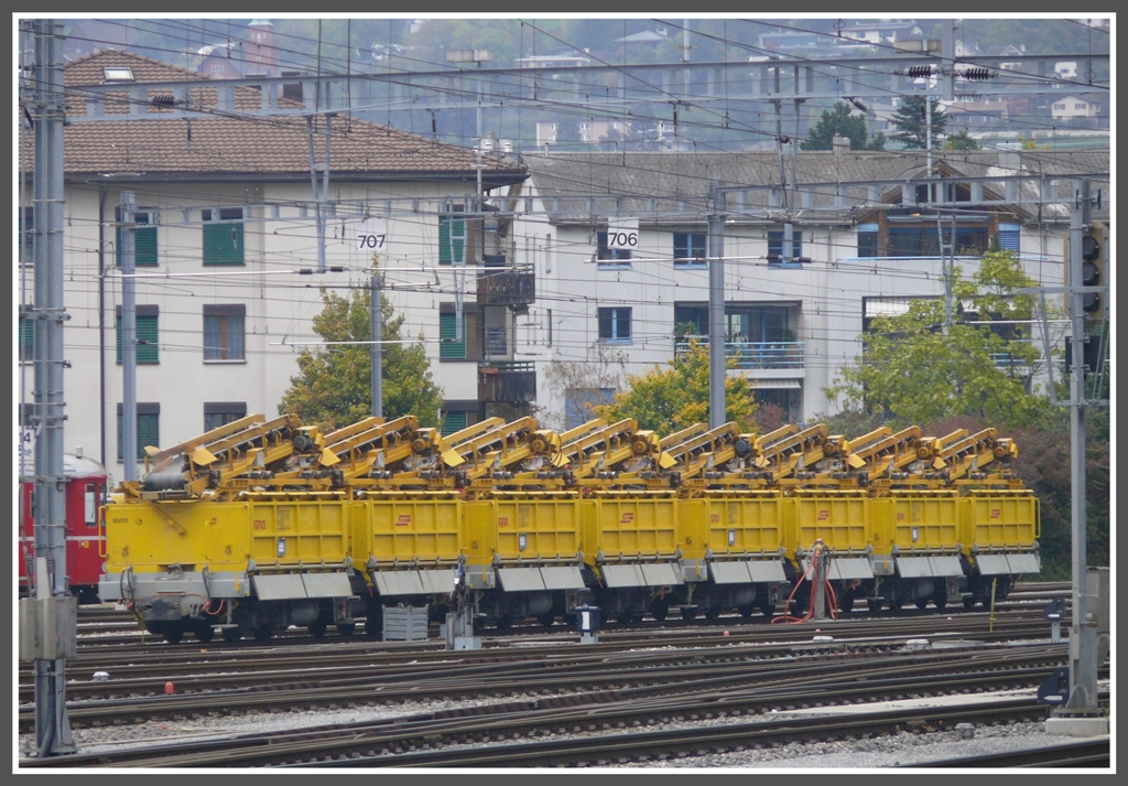 Schotterwagen in Chur. (18.10.2010)