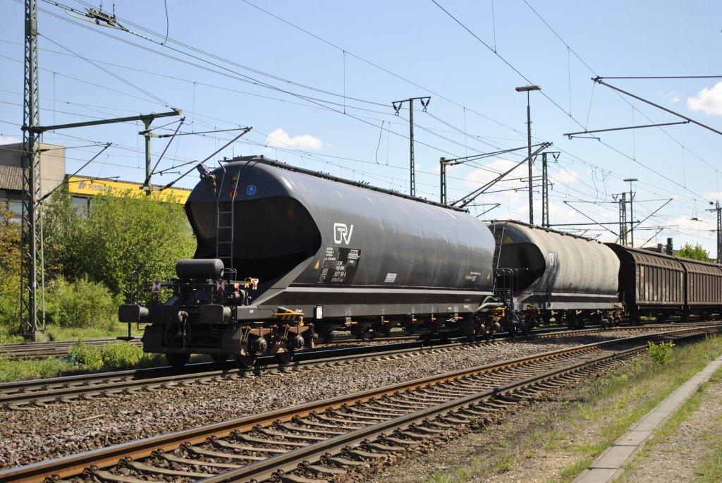 Silogterwagen am Zugschluss am 03.05.2011 in Lehrte.