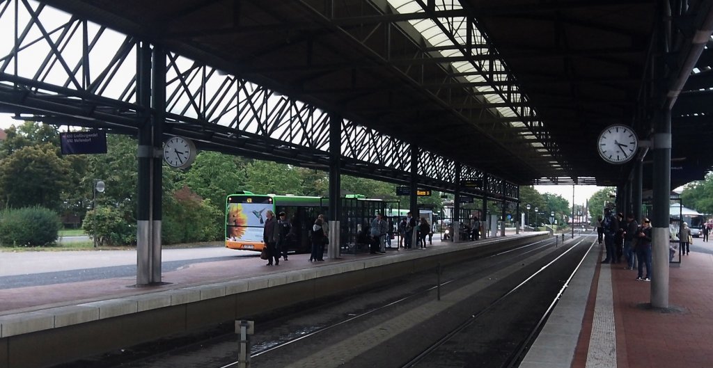 Stadtbahnhaltestelle (Langenhagen/Centrum), am 25.09.2012.