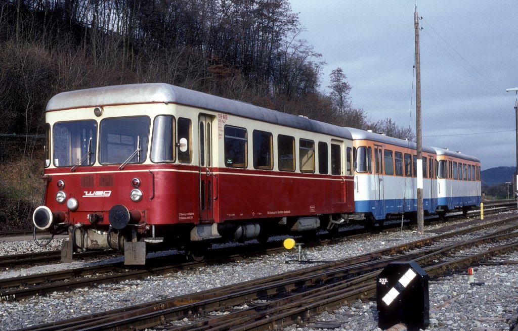 T 06 + VB 109 + VB 108  Gaildorf - West  25.11.86