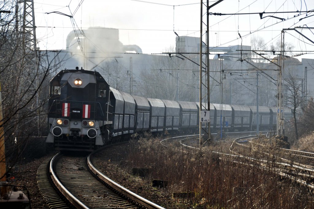 TEM2 259 in Katowice-Ligota (02.01.2012)