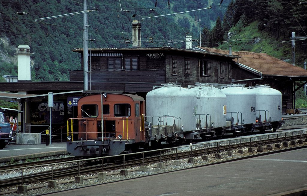 Tm2/2 58  Reichenau-Tamins  29.08.86