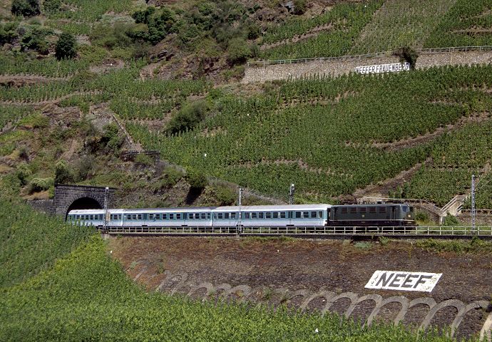 Tunnelausfahrt in Neef im Juli 1993