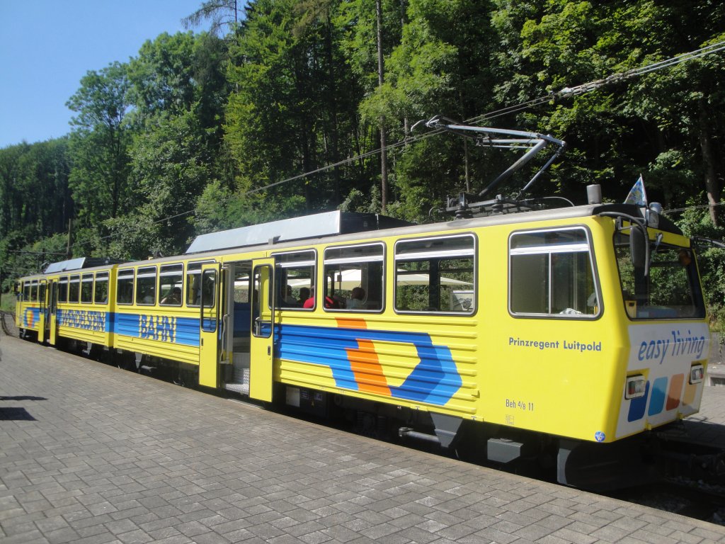 TW 11 im Talbahnhof; 22.8.10