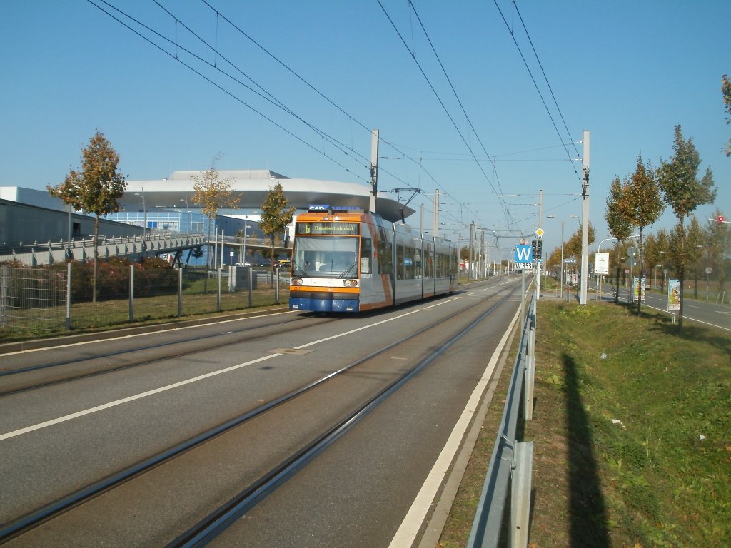 Tw 2207 an der SAP Arena 22.10.2011