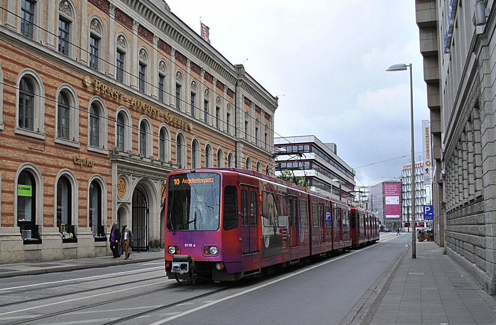 TW 6118, in der Joachimstrae/Hannover am 26.08.2011.