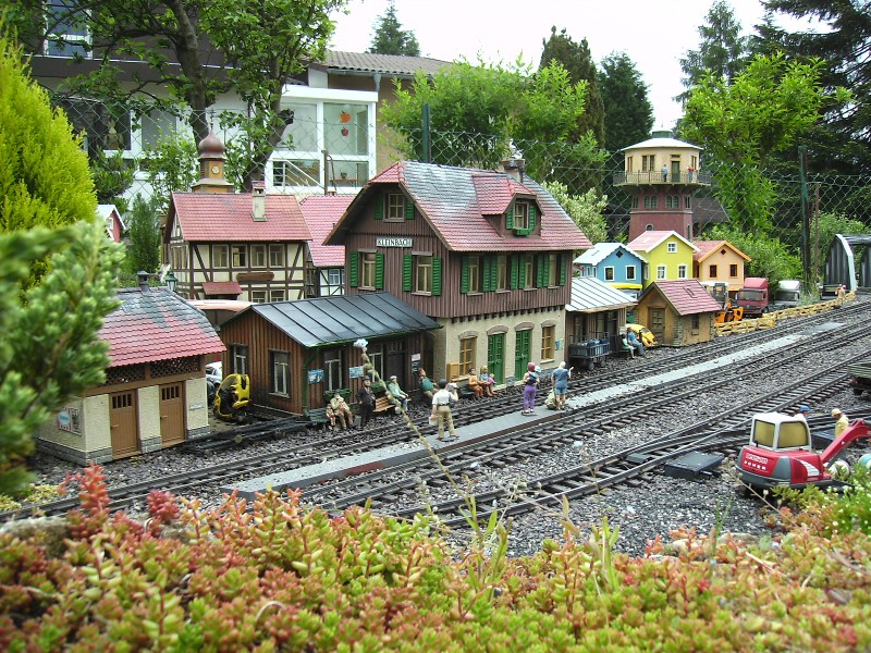 Unsere Gartenbahn
 Bahnhof Kleinbach 