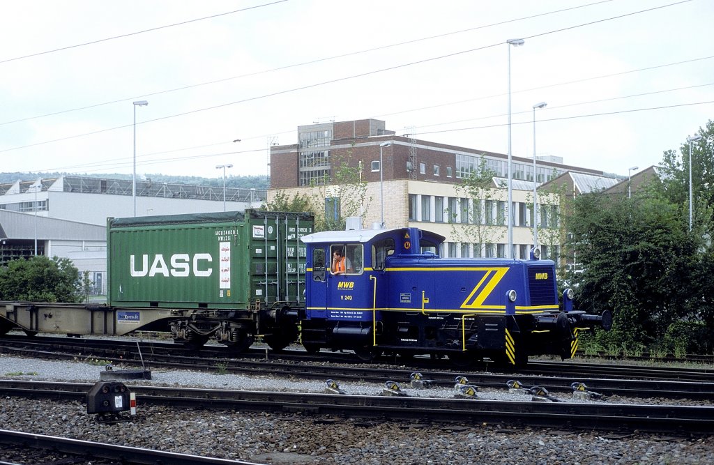  V 249  Stuttgart - Hafen  21.07.01