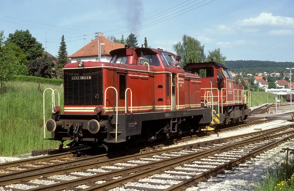 V 81 + V 150  Gammertingen  31.05.94