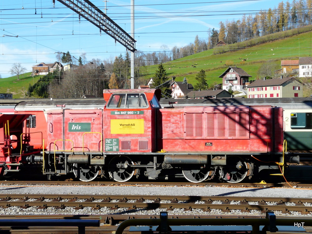 Vanoli AG - Disellok Bm 4/4 847 960-2 in Herisau am 14.11.2010