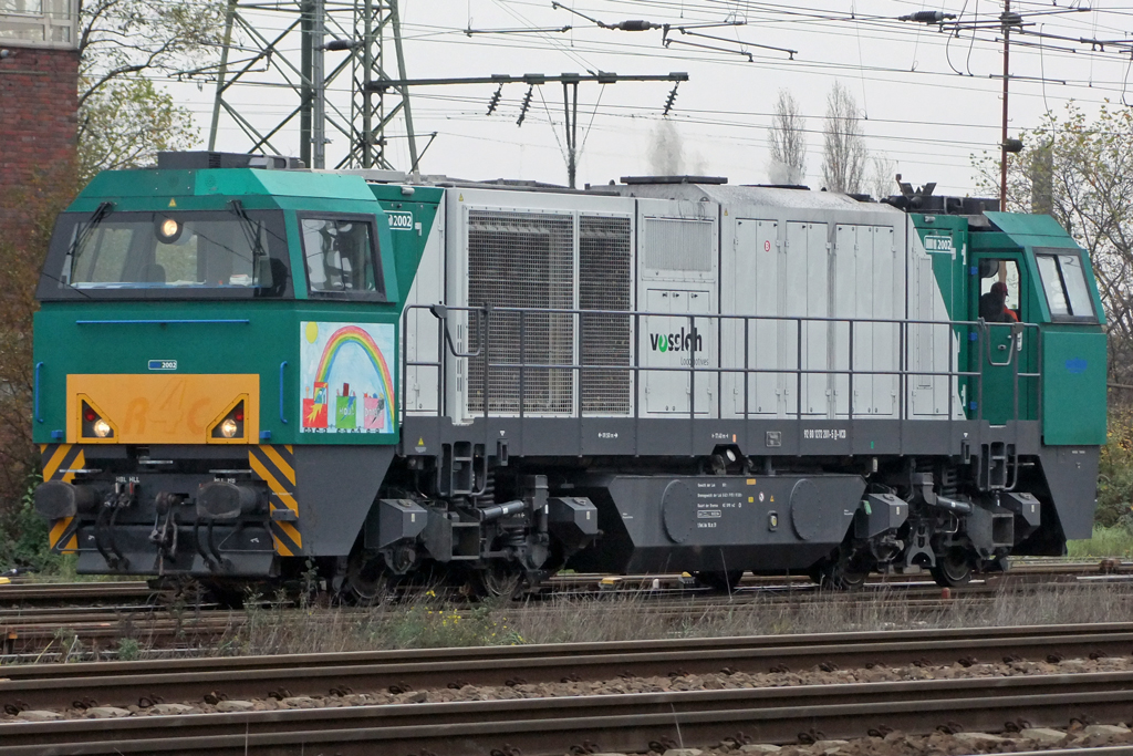 Vossloh 2002 in Oberhausen-West 11.11.2010 