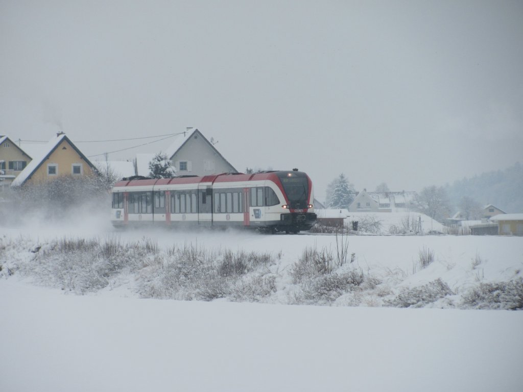 VT63.03 zwischen der Hlst Plfing Brunn und Wies Markt am 12.02.2012